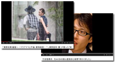 静止画とテロップのyoutube投稿スパム